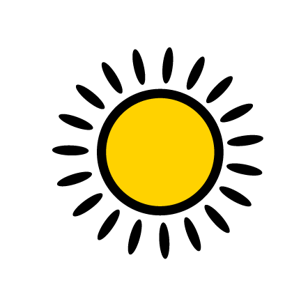 Sun icon 