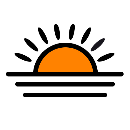 Sunset icon 