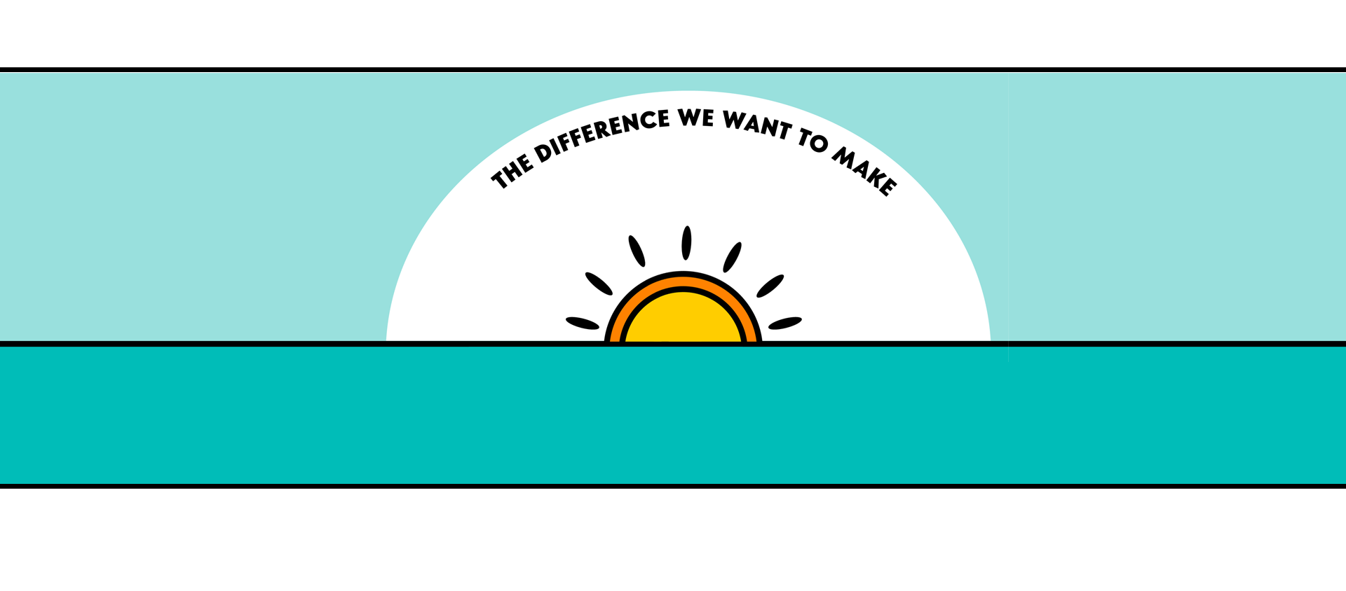 sun setting over the sea