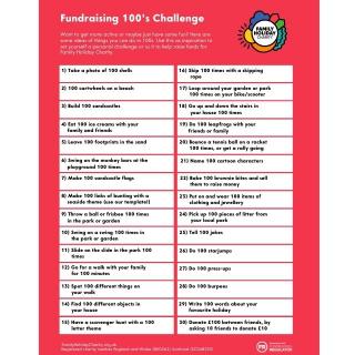 Square image of the 100 Challenge List